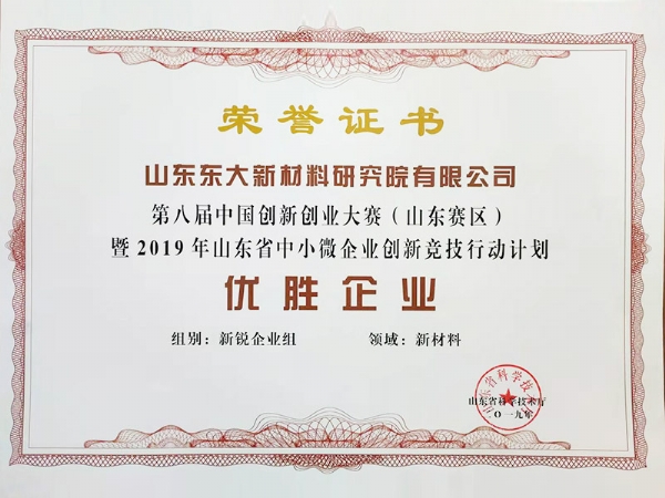 山东东东大—第八届中国创新创业大赛